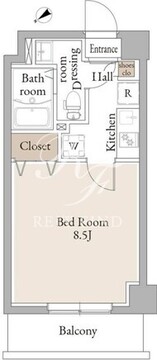 グランカーサお花茶屋 311 間取り図