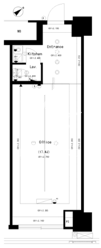 The SOHO 829 間取り図