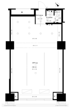 The SOHO 636 間取り図