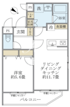 ザ品川イーストレジデンス 101 間取り図