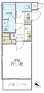 ザ品川イーストレジデンス 303 間取り図