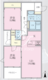 The MANOR KYODO 203 間取り図