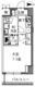 エスレジデンス新御徒町ウエスト 602 間取り図