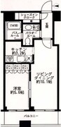 マスタービューレジデンス 410 間取り図