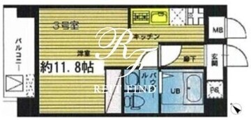 HF浅草橋レジデンス 1203 間取り図