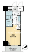 グランド・ガーラ銀座 506 間取り図