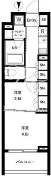 セジョリ高井戸 405 間取り図