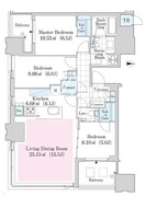 大崎ガーデンレジデンス 903 間取り図
