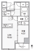 エスレジデンス住吉アクアハト 101 間取り図