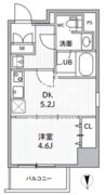 エスレジデンス住吉アクアハト 304 間取り図