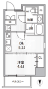 エスレジデンス住吉アクアハト 404 間取り図