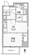 エスレジデンス住吉アクアハト 504 間取り図