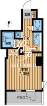プライムアーバン本郷壱岐坂 803 間取り図