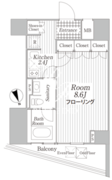 コートヒルズ広尾南 905 間取り図