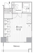 コートヒルズ広尾南 1303 間取り図