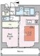 ヴィスタコート幡ヶ谷 602 間取り図