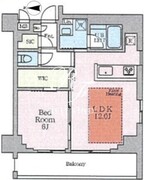 ヴィスタコート幡ヶ谷 403 間取り図