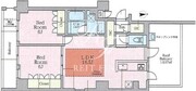 ヴィスタコート幡ヶ谷 603 間取り図