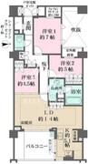 ザ・パークハウス代々木大山レジデンス 516 間取り図