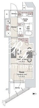 トラック渋谷本町 603 間取り図