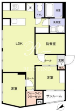 エテルネル曳舟 202 間取り図