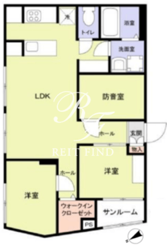 エテルネル曳舟 402 間取り図