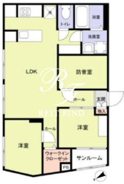エテルネル曳舟 302 間取り図