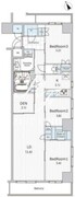 ビエラコート日本橋久松町 508 間取り図