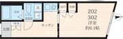 ザ・レジデンス下北アネックス 302 間取り図