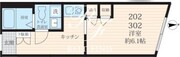 ザ・レジデンス下北アネックス 203 間取り図