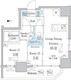 デュオフラッツ浅草田原町ネスト 202 間取り図