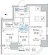 デュオフラッツ浅草田原町ネスト 902 間取り図