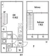 グランパセオ阿佐ヶ谷2 003 間取り図