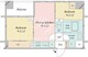 ドゥーエ銀座イースト3 302 間取り図