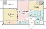 ドゥーエ銀座イースト3 902 間取り図