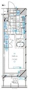 ドムススタイル神楽坂 602 間取り図