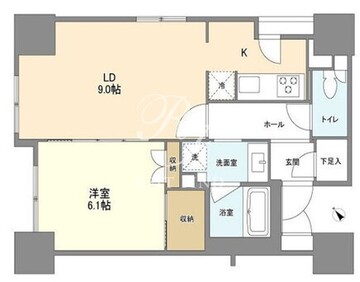 ラサンテ五反田 601 間取り図