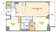 クラリティア入谷 1206 間取り図