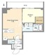 クラリティア入谷 1201 間取り図