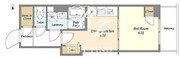 クラリティア入谷 706 間取り図