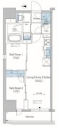 アーバネックス住吉 1003 間取り図