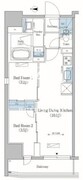 アーバネックス住吉 603 間取り図