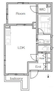ベリッシマ日暮里 301 間取り図