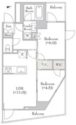 ルミーク大森 201 間取り図