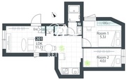 BIBLIO KITA-IKEBUKURO 401 間取り図
