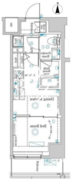 ラフィスタ中野本町 602 間取り図