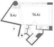 グローブ 204 間取り図