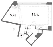 グローブ 304 間取り図