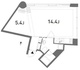 グローブ 304 間取り図