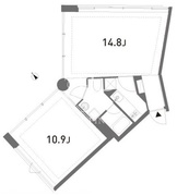 グローブ 401 間取り図